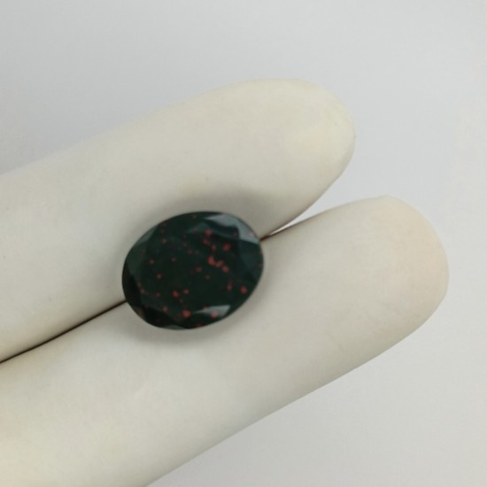 Blood Stone 7.46 Ct Certified Blood Stone 7.46 Ct Certified